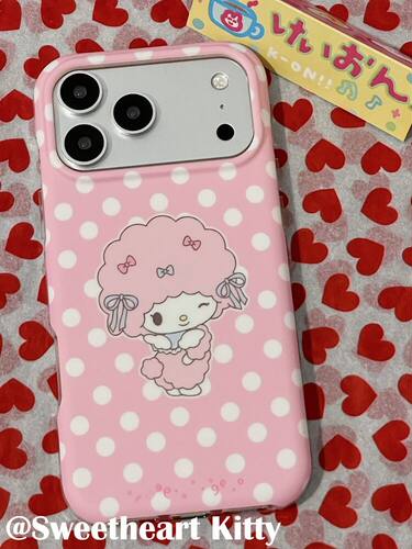 U2 ins古早粉色波点小羊适用iphone17promax新款小众苹果16手机壳15可爱防摔保护套少女