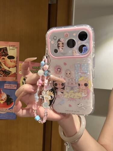 U2 小玉和好朋友吃漂亮饭手机壳适用iPhone17pro新款小众苹果16pro个性15防摔保护套