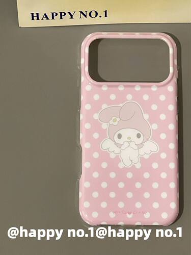 U2 古早风波点天使美乐蒂适用苹果iPhone17新款小众手机壳双层16少女防水简约个性15防摔保护套