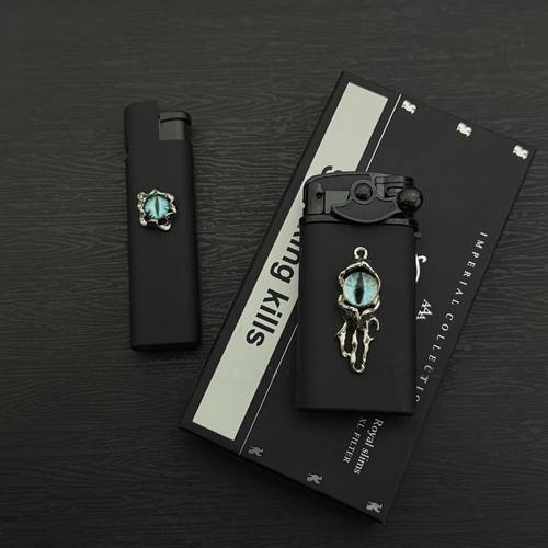 网红玫瑰高档直冲手作打火机防风