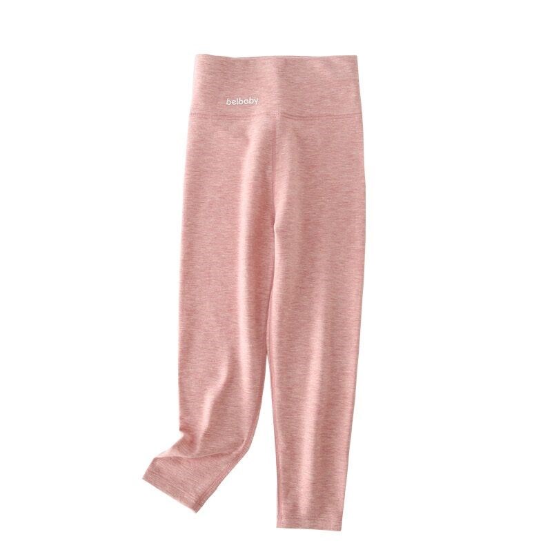 校服神器儿童德绒保暖裤男女童冬季内穿高腰羊驼蛋白加绒双层秋裤