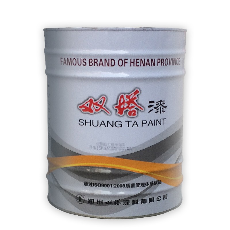 双塔油漆工程专用漆黑蓝红白黄绿灰铁红工程底漆/面漆工程防锈漆