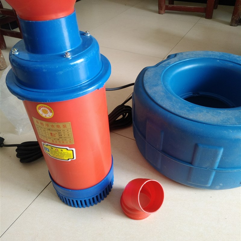 水产养殖增氧机鱼塘排灌水泵浮水器池塘增氧泵喷水机大氧机器