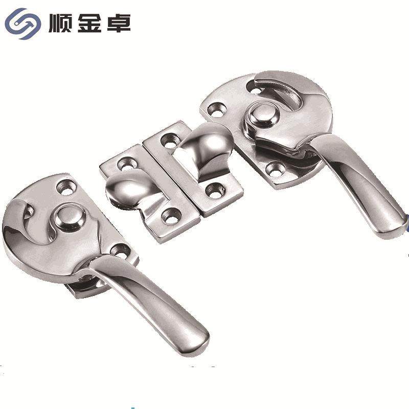 供应304不锈钢智能机器自动化机械设备工业烘烤箱门锁紧把手拉手