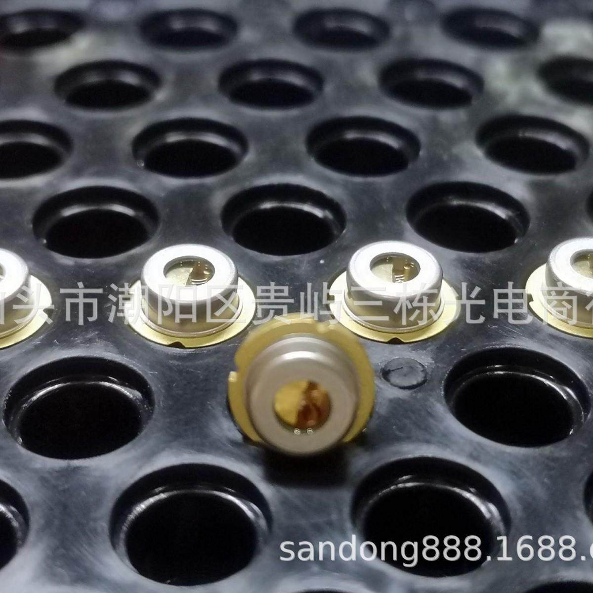 拆机638nm 1.8w/2.1W 红光半导体可调焦激光模组多模双芯片