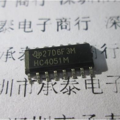 模拟开关 CD74HC4051M96 HC4051M SOP16 全新进口原装