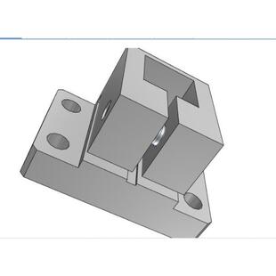 方管支撑座方管侧面安装底座方管固定支座方通方管底座用支架