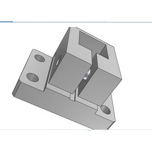 方管支撑座方管侧面安装底座方管固定支座方通方管底座用支架