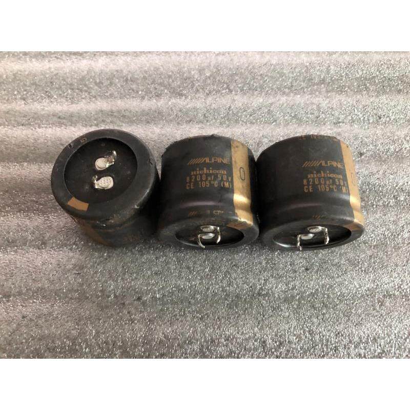 日本nichicon尼吉康 ILPINE 8200UF50V 发烧功放音频滤波电解电容