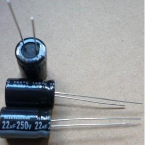 全新 250V22UF  22UF250V 电解电容