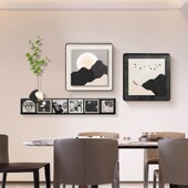 0S39现代约客厅简装 饰画时来运转餐厅组合画大气沙挂画发234餐