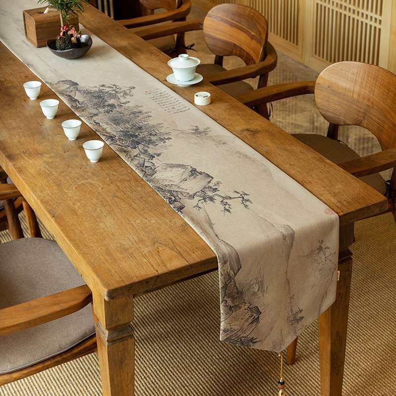 桌旗中式禅意茶垫桌防682水布艺棉麻新式中复古长条茶台茶席可布,农机/农具/农膜,其它农用工具,淘宝优惠券,粉丝福利购,淘宝优惠卷