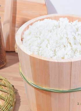 香F96M6SM9椿树小蒸木木饭木桶煮饭桶饭木甑子蒸子家用大号杉木竹