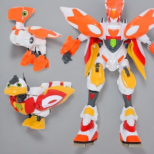 正版星原小宝神翼天鸟笨笨鸭酷酷鸟儿童合体变形机器人玩具男孩69