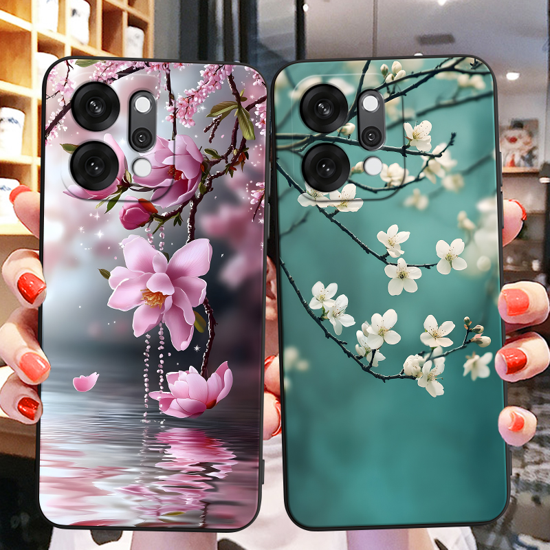 彬彧适用于opporeno14pro手机壳PKZ110唯美pkz110软硅胶0pop保护套Reno14防摔外壳op0p江南春色0qop美观大方