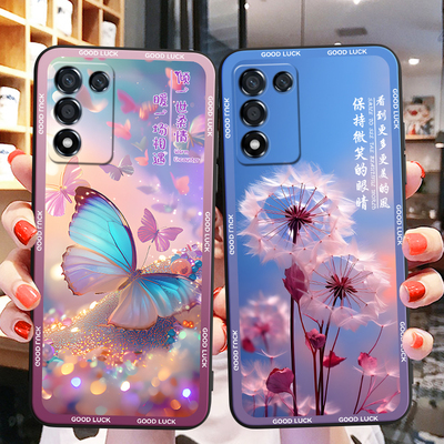 彬彧适用于realmeq3s手机壳rmx3461软硅胶rmx3463保护套。真我q3t梦幻蒲公英k10活力版oppo高级感k9s防摔外壳