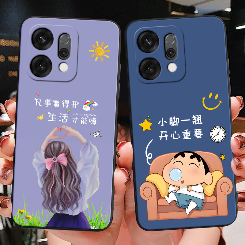 彬彧适用于opporeno14手机壳0qop韩系PLA110情侣pla110保护套reno14防摔oop0软硅胶Reno14卡通外壳op0p奢华风