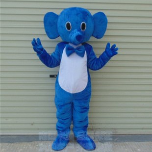 动漫大象活动道具头套小蓝象表演行走巡演出卡通人偶衣服装定制