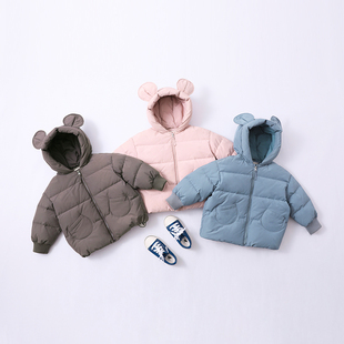 2022冬季 新款 8岁21903 儿童羽绒衣男童1 婴儿羽绒外套女童短款