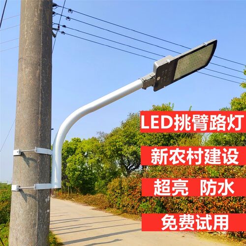 小金豆LED路灯头220Vt市电新农村道路建设户外路灯防雨防雷高亮灯