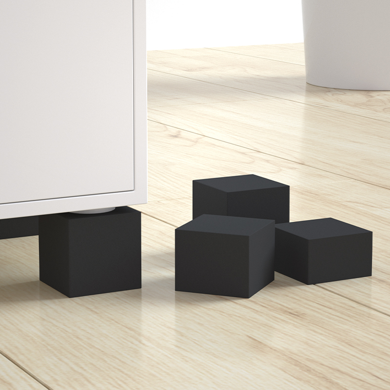 增高脚垫家具抬高防水防潮仪器设备主机箱微波炉桌椅垫高桌腿脚座