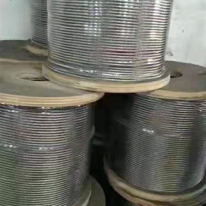 304不锈钢丝绳7*7*3mm 304不锈钢丝绳 4mm 固定304不锈钢丝绳10mm