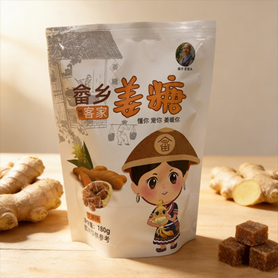 畲乡客家老姜糖软糖手工生姜汁老姜糖180g小零食
