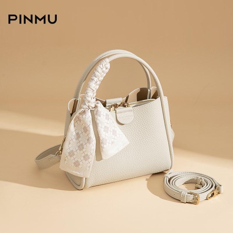 手提包小拎包包女式2025新款百搭单肩斜挎包菜篮子女包夏季水桶包