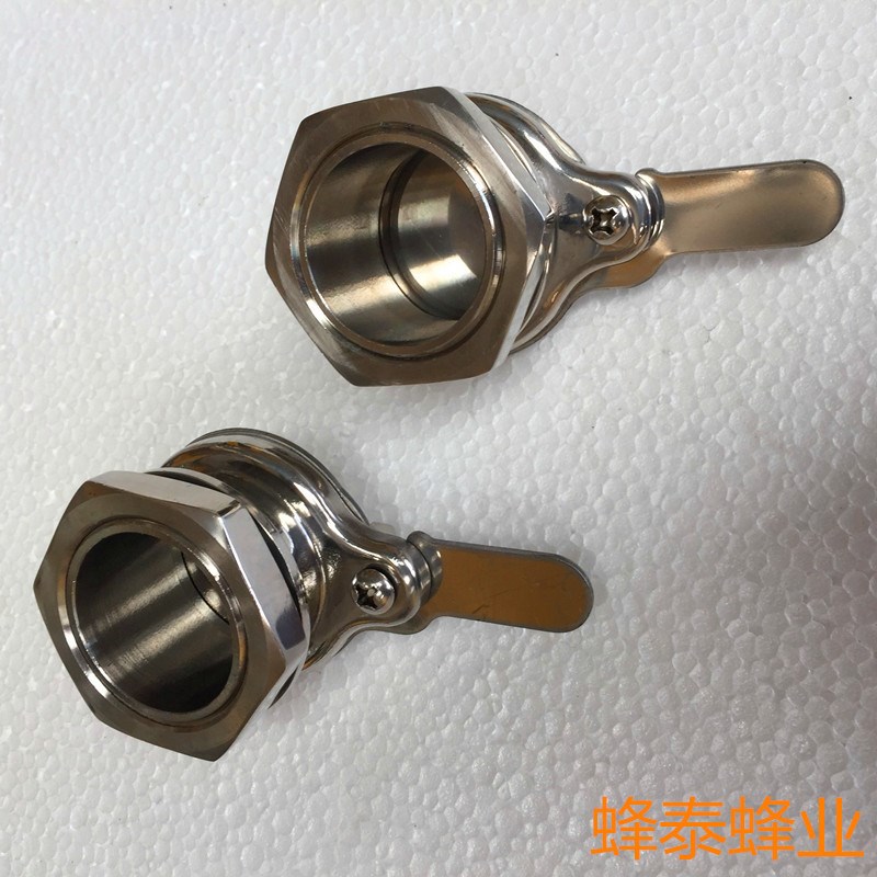 流蜜口 不锈钢出蜜口 摇蜜机K流蜜桶配件 养蜂用品