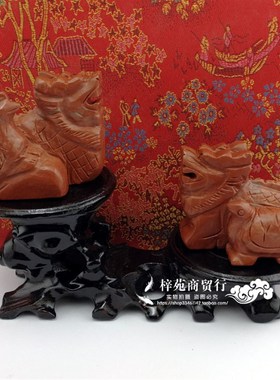 四祥聚瑞石雕摆件属鼠人2024龙年家居装饰品生肖摆设吉祥礼物