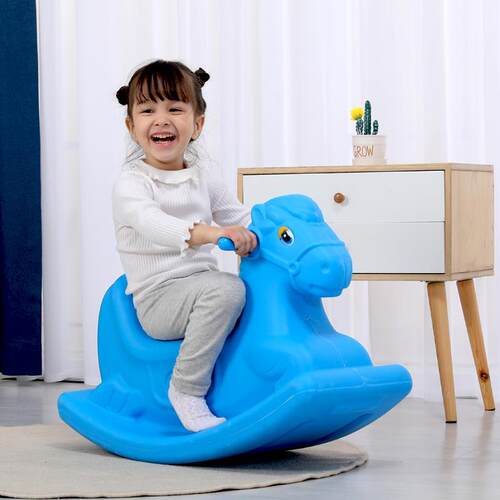 儿童摇摇马婴儿小木马幼儿玩具一周岁宝宝礼物幼儿园游乐园摇摇椅