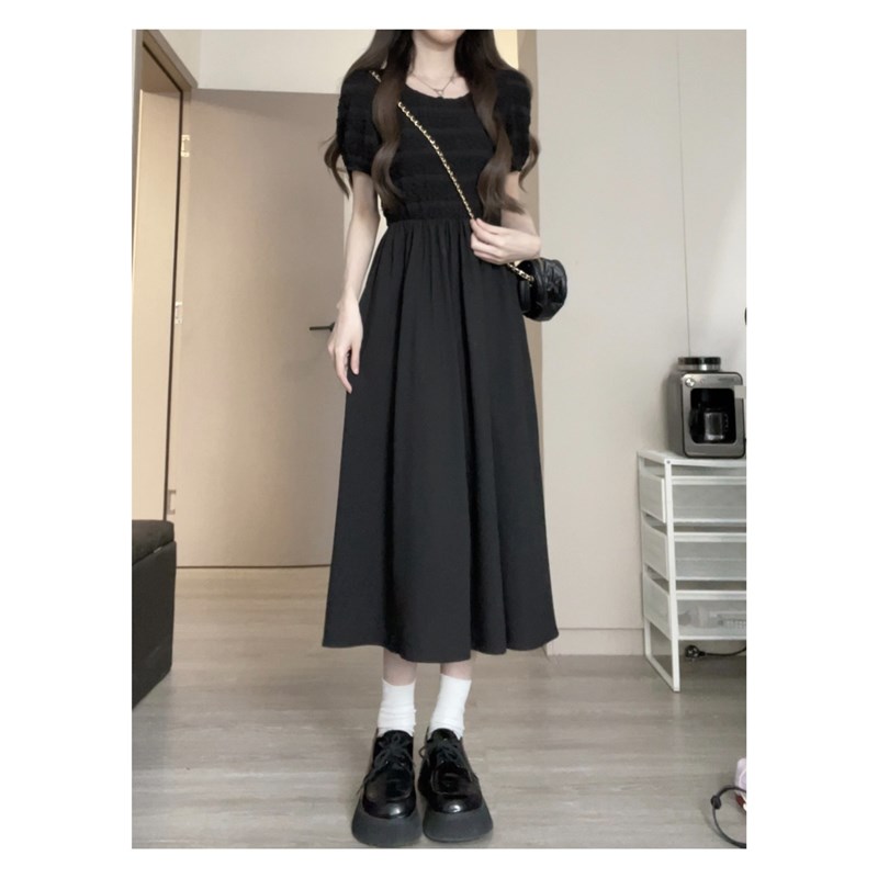 哺乳连衣裙夏季新款甜美设计收腰显瘦喂奶衣服哺乳衣外出辣妈款潮