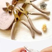 和莯手作 组合带收纳包绕线剪线饰品工具 手工珠钳子便携套装