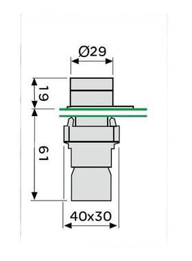热销XB2BG25C两档自锁单抽钥匙选择开关带一常开一常闭ZB2BG2C