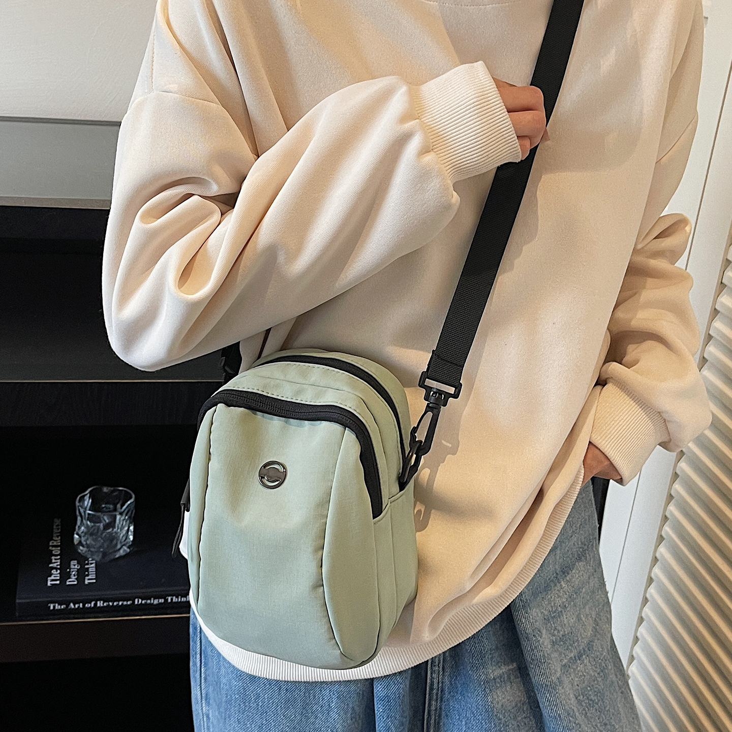 百搭斜挎包布包单肩小包