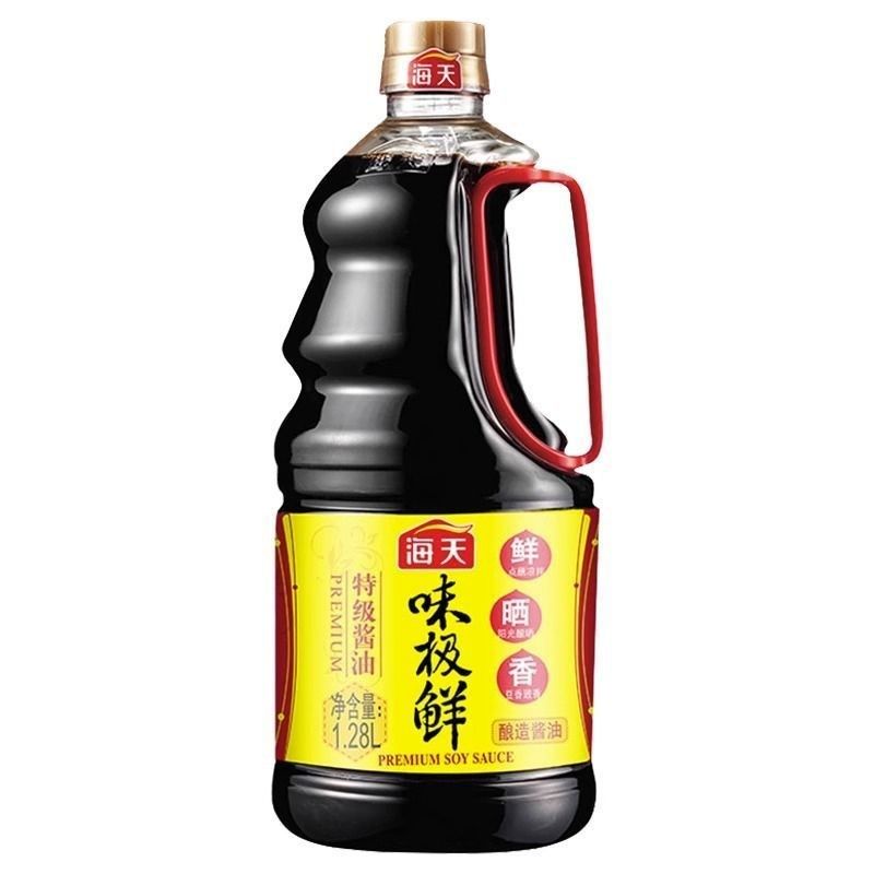 海天天特鲜酱油1.28Lx6瓶H家用冷炒鲜蘸酱泡酱油面,婴童食品,宝宝饼干,淘宝优惠券,粉丝福利购,淘宝优惠卷