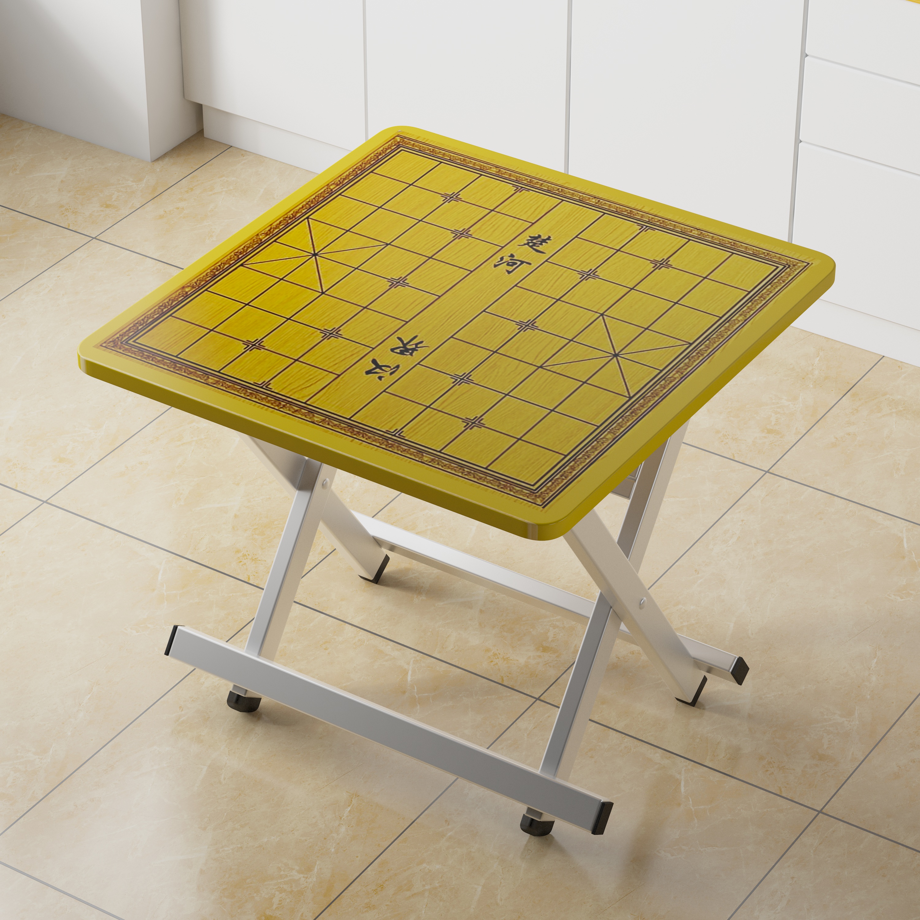 室外便携折叠象棋桌家用高端中国象棋桌加粗加固多功能下棋专用桌