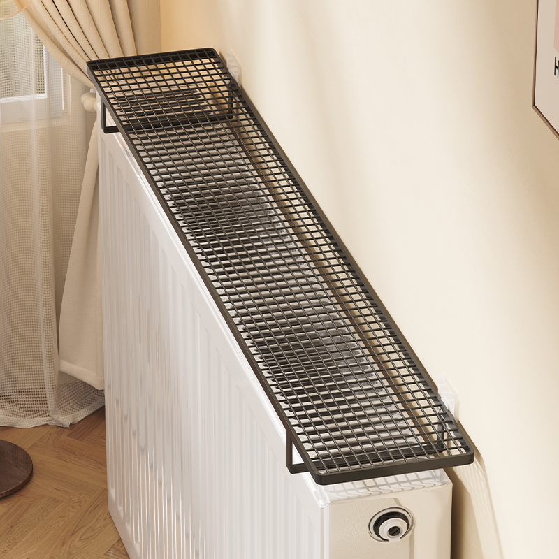 暖气片上方置物架老式暖气管晾衣神器卫生间暖气免打孔挂钩晾衣架