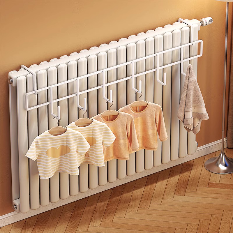 暖气片晾衣架家用晒神器管