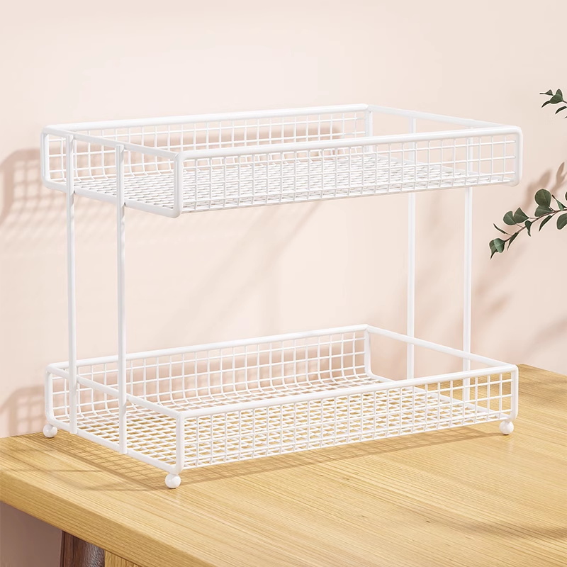 桌面置物架杯架杯子收纳架水杯架子双层茶水间餐桌茶杯茶具放置架