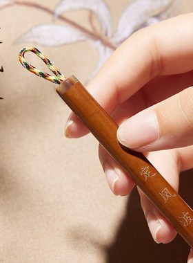 定风波揽星小楷毛笔书法专业级高档黑尖紫毫小行书楷书文征明专用