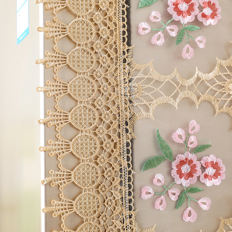 冰箱盖布防尘罩单开门双开门防尘盖巾防尘布蕾丝冰箱罩盖布纱巾套