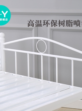 朕悦拼接床加宽床铁艺儿童床带护栏男孩女孩公主单人小床拼接神器