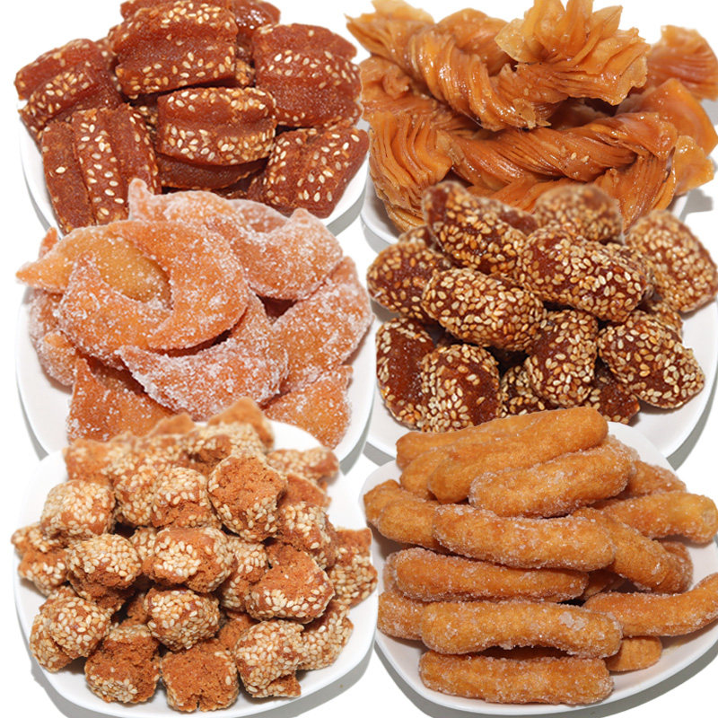 山东特产蜜三刀翻花麻枣羊角蜜正宗临沂老式糕点心过年果子青徐州
