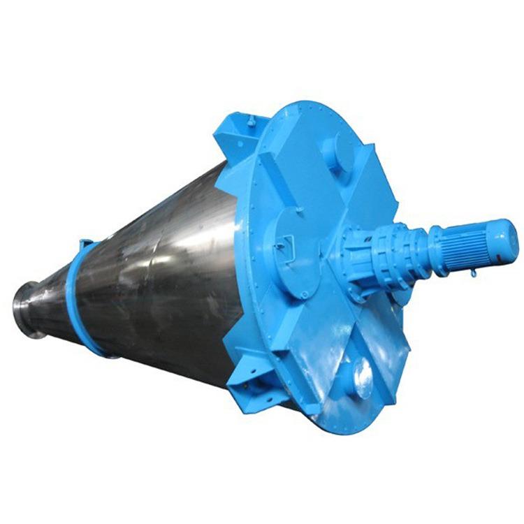 2m3颗粒粉体不锈钢双螺旋锥形混合机摆臂型公转自转混料机