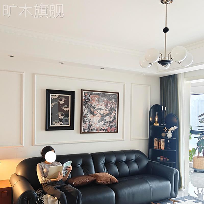 中古风复古动物高级感小众艺术入户玄关走廊书房客厅背景墙装饰画图片