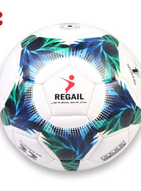 厂家直销REGAIL防爆绕线胆 4号足球 青少年训练足球 5人制足球