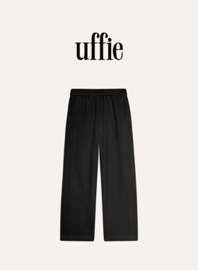 UFFIE于绘 月光平绒 微光加绒直筒裤