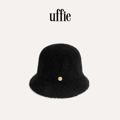 UFFIE于绘 羊毛卷针织盆帽
