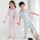 宝宝睡袋春秋薄款 中大童小学生午睡 睡袋儿童防踢被连体睡衣夏季